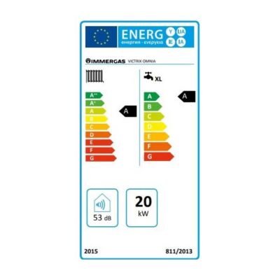 immergas οικιακός λέβητας αερίου victrix omnia 25kw 3