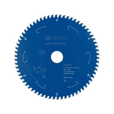 Bosch πριονοδίσκος Expert for Aluminium Ø216x30x2/1.4 mm 66Δ 01