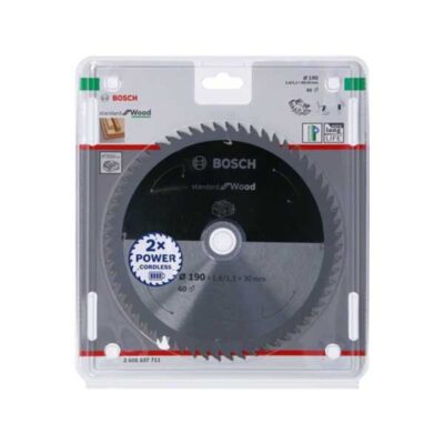 Bosch πριονοδίσκος Standard for Wood Ø190x30 mm 60Δ 02