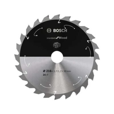 Bosch πριονοδίσκος Standard for Wood Ø216x30 mm 24Δ 01