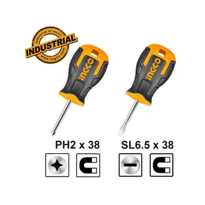 Ingco κατσαβίδια νάνος σετ 2 τεμ 01