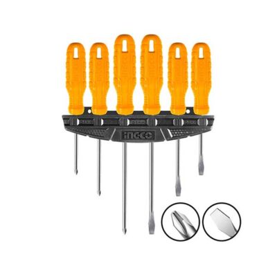 Ingco κατσαβίδια σετ 6 τεμ. 01