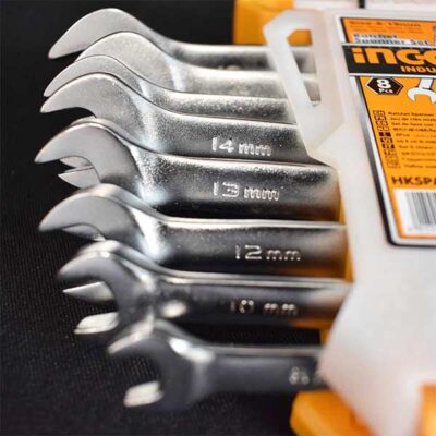 Ingco σπαστά γερμανοπολύγωνα καστάνιας 8-19mm σετ 8 τεμ. 03