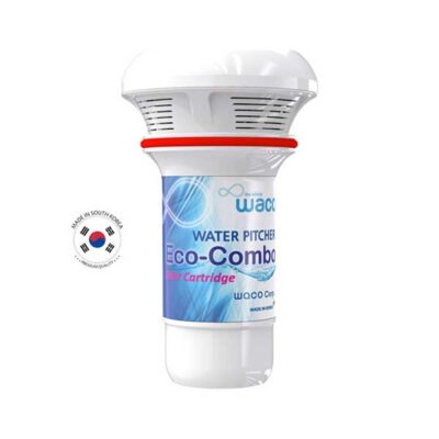 Waco Εco Combo ανταλλακτικό φίλτρο για κανάτα λευκή 3500ml (άνθρακας & ρητίνη)