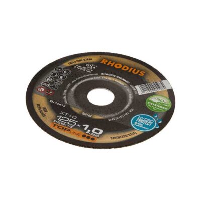 rhodius τροχοί κοπής inox xt10 125 02