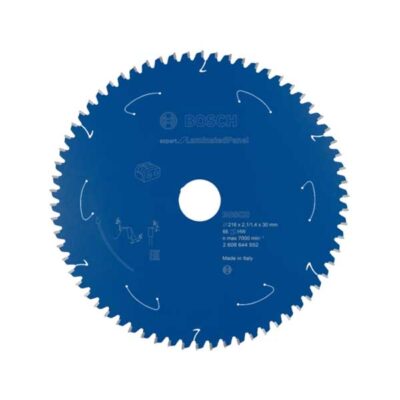 Bosch πριονοδίσκος Expert for Laminated Panel Ø216x30x2.1/1.4 mm 66Δ 01