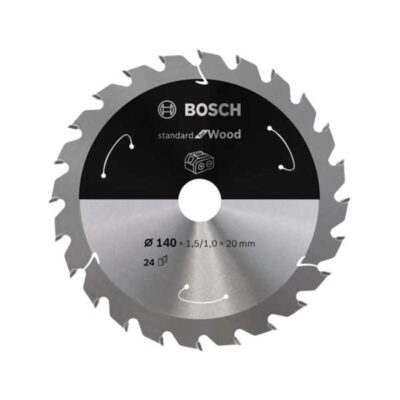Bosch πριονοδίσκος Standard for Wood Ø140x20 mm 24Δ 01