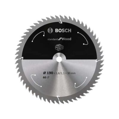 Bosch πριονοδίσκος Standard for Wood Ø190x30 mm 60Δ 01
