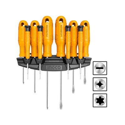 Ingco κατσαβίδια σετ 10 τεμ. 01