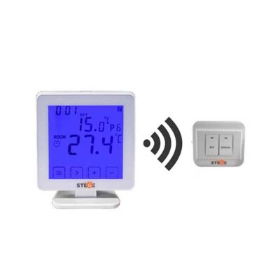 Stege sg301 rf ψηφιακός θερμοστάτης χώρου με wifi