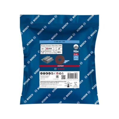Bosch δίσκος λείανσης X-LOCK PRISMA R781 G60 125x22,23 mm 25τμχ 02